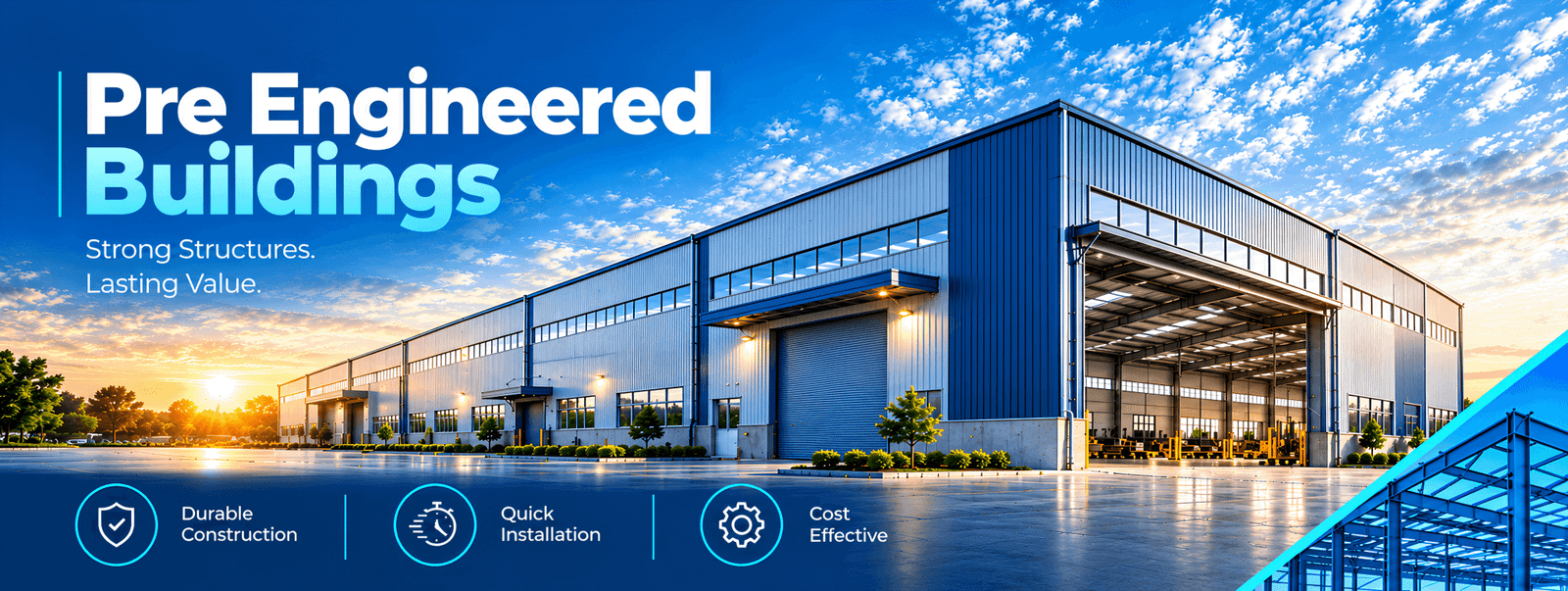Pre Engineered Buildings banner